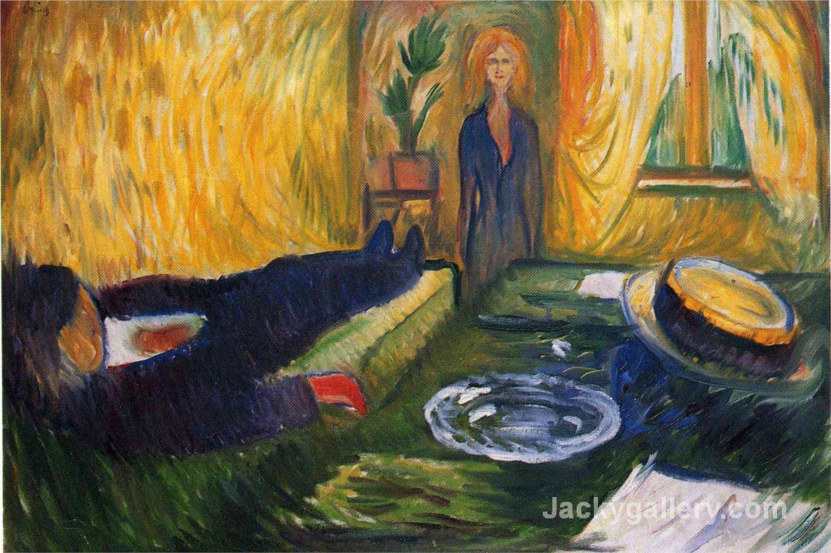 The Murderess by Edvard Munch paintings reproduction